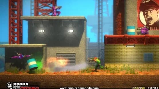 Bionic Commando Rearmed — Screenshoty