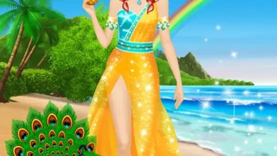 Tropical Princess - Makeup and Dressup Salon Game — Screenshoty