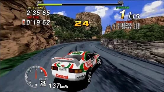 Sega Rally Championship — Screenshots