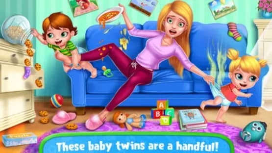 Baby Twins Babysitter — Screenshoty