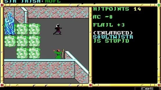 Advanced Dungeons & Dragons: Pool of Radiance — Screenshoty