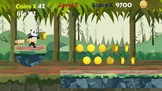 Panda Run — Screenshoty