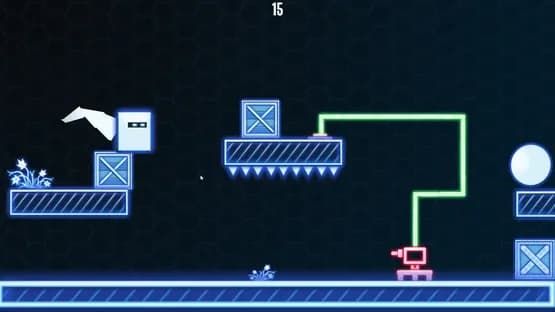 2D Neon Cube — Screenshots
