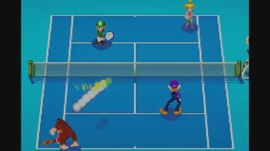Mario Tennis: Power Tour — Screenshoty