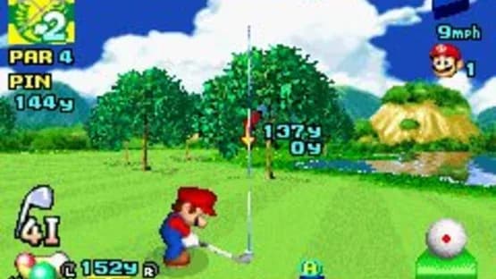 Mario Golf: Advance Tour — Screenshoty