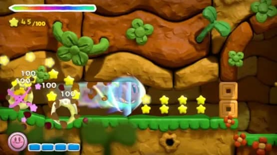 Kirby and the Rainbow Curse — Screenshoty
