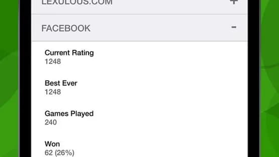 Lexulous Word Game — Screenshoty