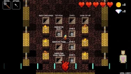 Crypt of the NecroDancer — Screenshoty