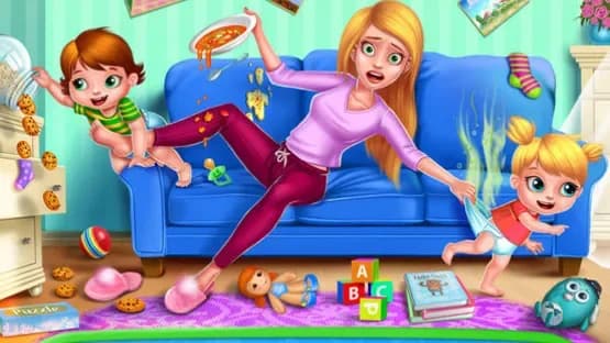 Baby Twins Babysitter — Screenshoty