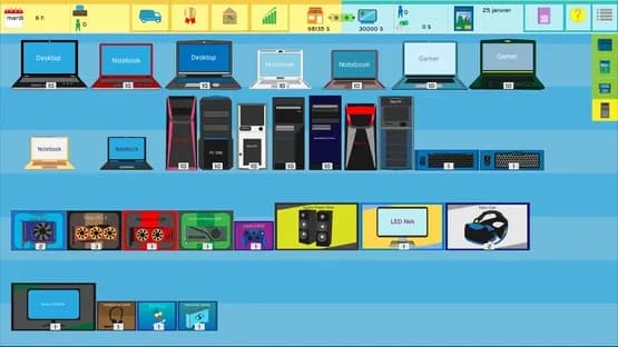 Shop Manager : Video Game Tycoon — Screenshoty