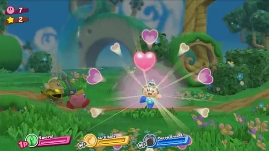 Kirby Star Allies — Screenshoty