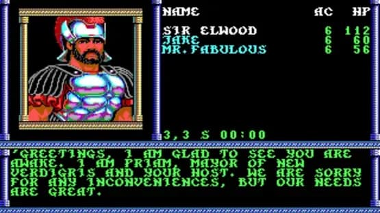 Advanced Dungeons & Dragons: Secret of the Silver Blades — Screenshoty