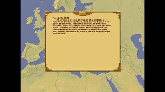 Panzer General — Screenshoty