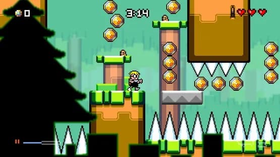 Mutant Mudds Super Challenge — Screenshoty