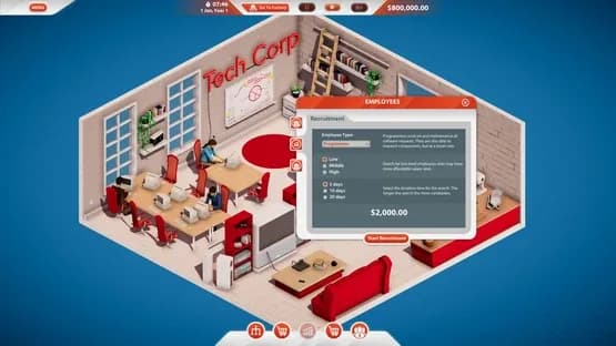 Tech Corp. — Screenshoty