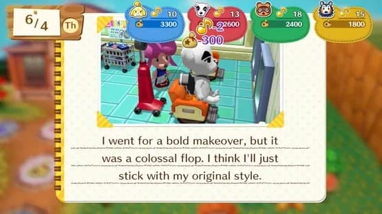 Animal Crossing: Amiibo Festival — Screenshoty