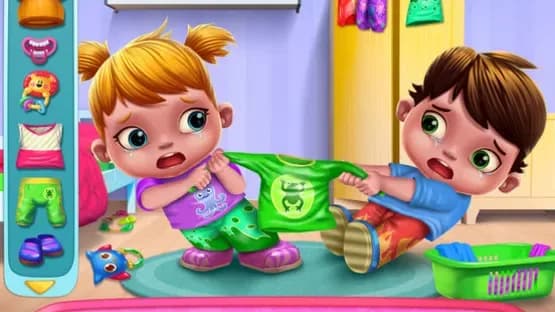 Baby Twins Babysitter — Screenshoty