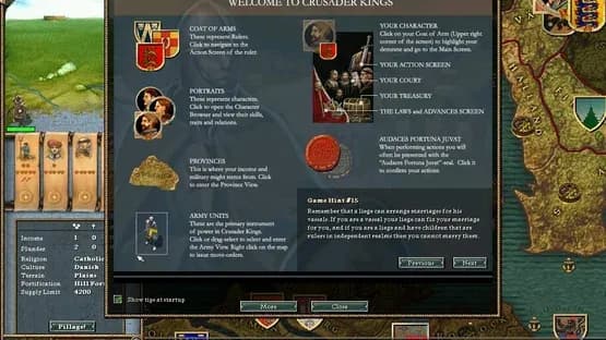 Crusader Kings — Screenshots