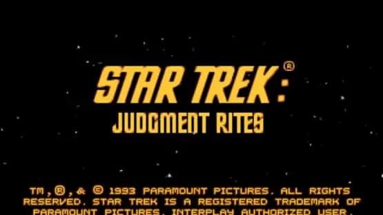 Star Trek: Judgment Rites — Screenshots