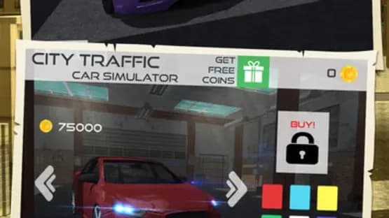 City Traffic Car Driving Parking Career Simulator — Screenshots