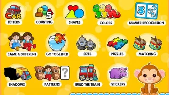 Abby Monkey Basic Skills Pre K — Screenshots