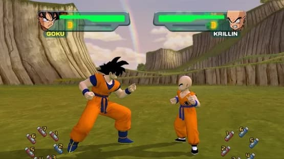 Dragon Ball Z: Budokai HD Collection — Screenshoty
