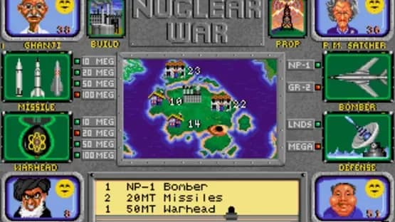 Nuclear War — Screenshoty