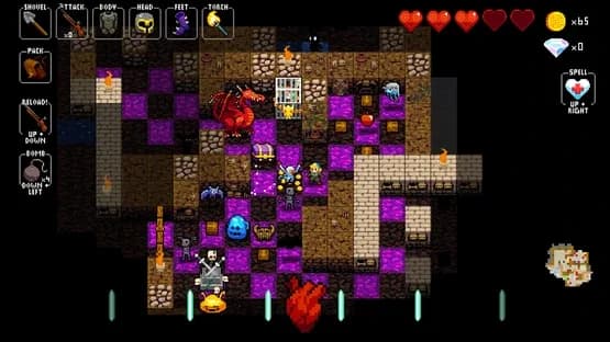 Crypt of the NecroDancer — Screenshoty