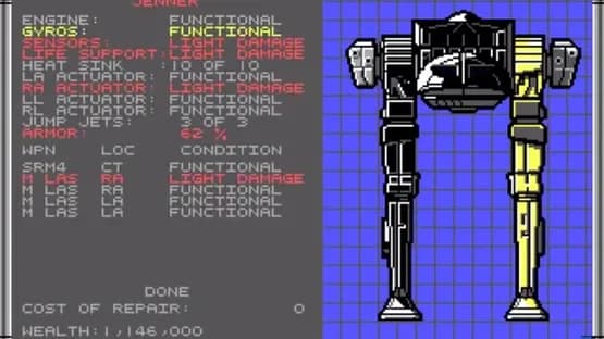 MechWarrior — Screenshoty