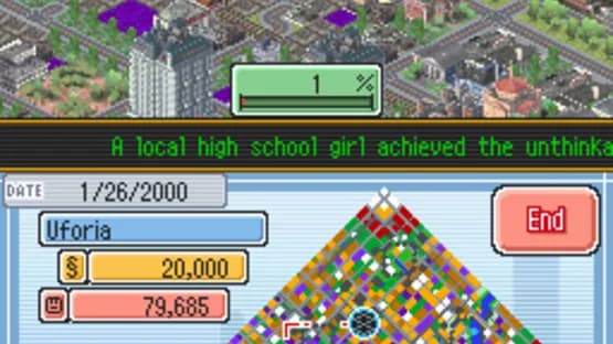 SimCity DS — Screenshoty