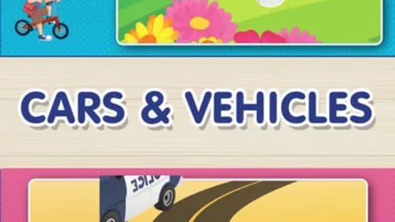 Cars & Vehicles Puzzle Game for Toddlers HD — Screenshoty