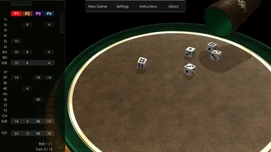 Yatzy — Screenshots