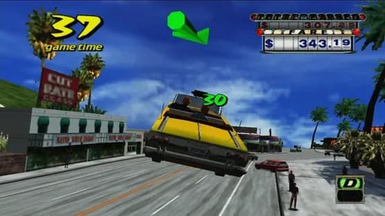 Crazy Taxi — Screenshoty
