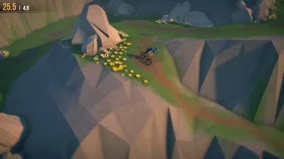 Lonely Mountains: Downhill — Screenshoty