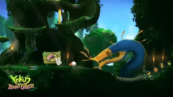 Yoku's Island Express — Screenshoty
