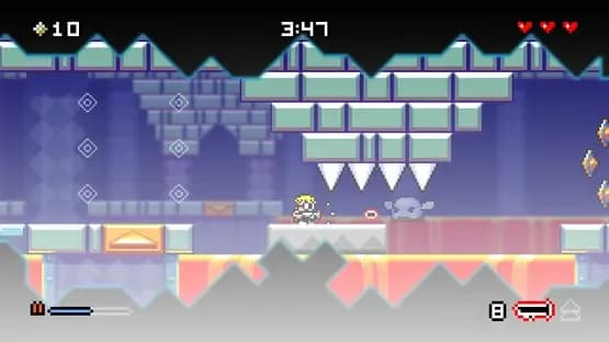 Mutant Mudds Deluxe — Screenshoty