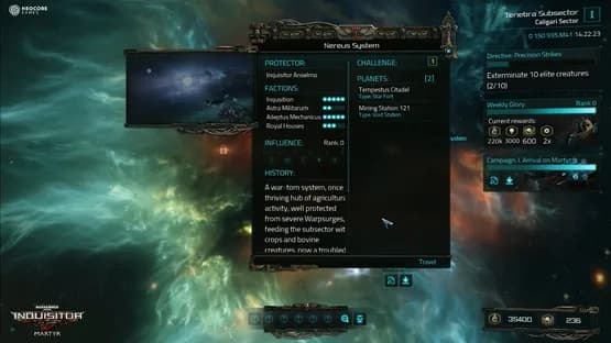 Warhammer 40,000: Inquisitor - Martyr — Screenshoty