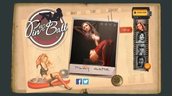 Pinup Ball — Screenshoty