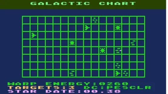Star Raiders — Screenshoty