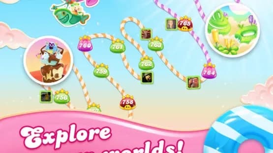 Candy Crush Jelly Saga — Screenshoty