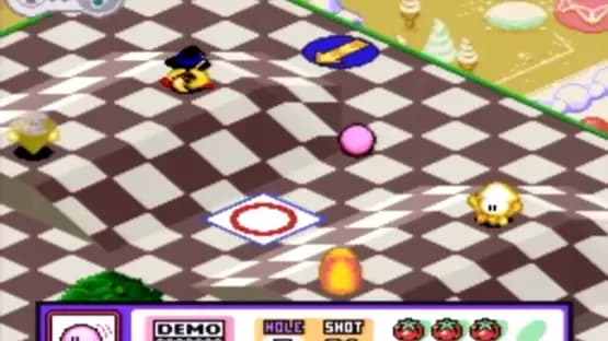 Kirby's Dream Course — Screenshoty