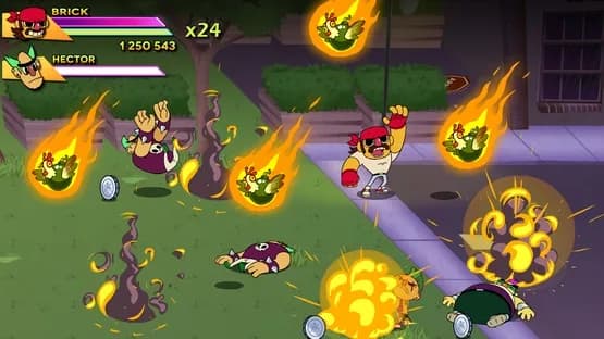 Big Action Mega Fight! — Screenshoty