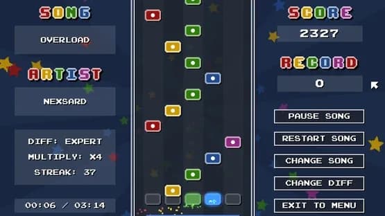 Chiptune Champion — Screenshoty