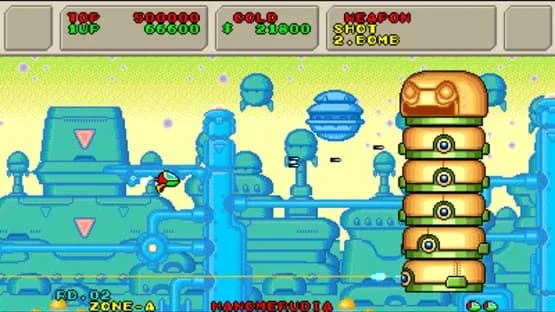 3D Fantasy Zone II W — Screenshots