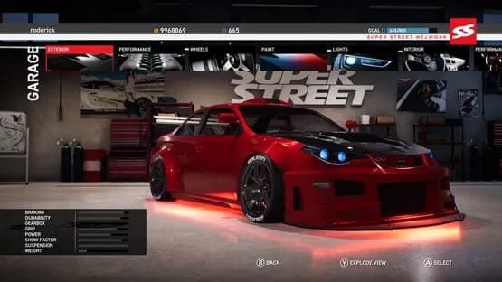 Super Street: The Game — Screenshoty
