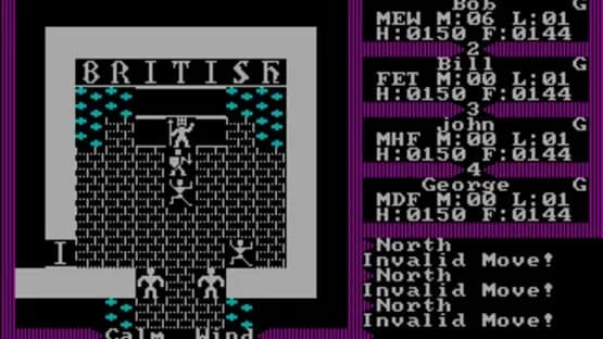 Ultima III: Exodus — Screenshoty