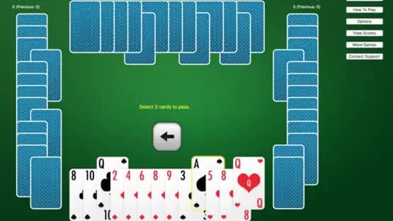 Hearts Cards — Screenshoty