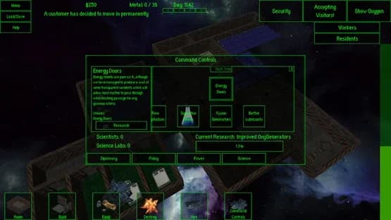 Space Station Alpha — Screenshoty