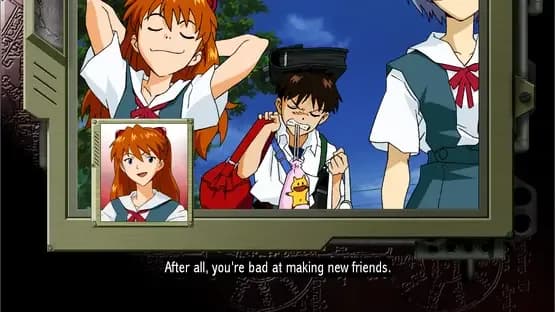 Shinseiki Evangelion: Koutetsu no Girlfriend — Screenshoty