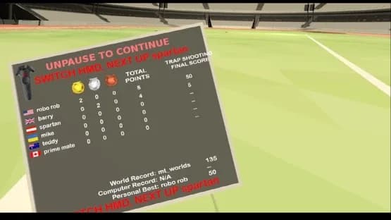 World VR Competition — Screenshoty